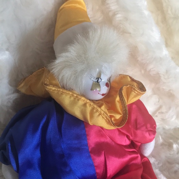 Rare Vintage 1970’s Porcelain Hand painted Clown - Picture 8 of 8